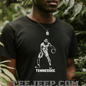 Zakai Zeigler Tennessee basketball stamp shirt
