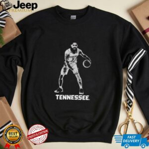 Zakai Zeigler Tennessee basketball stamp shirt
