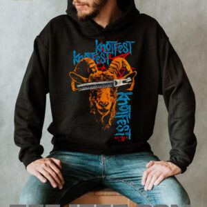 Zipper Face Goat Faded shirt2