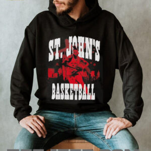 Zuby Ejiofor St Johns basketball comic shirt