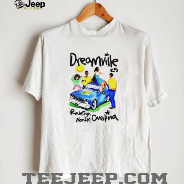 Dreamville Festival Hometown Cream Lineup shirt