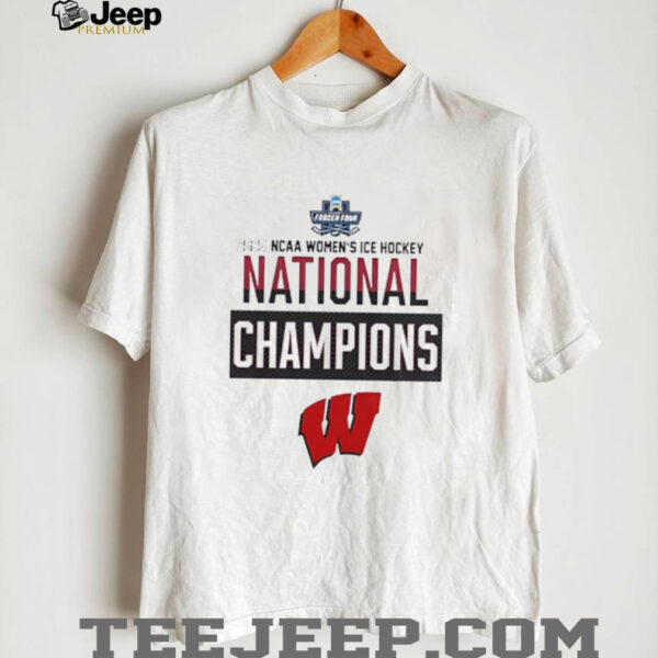 Wisconsin Badgers 2025 Women’s Hockey Tournament Champions shirt