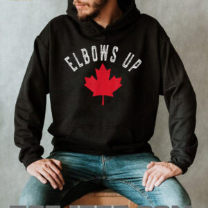 dxHp6BTe Elbows Up Canada True North Strong and Free Proud Canadian T Shirt3