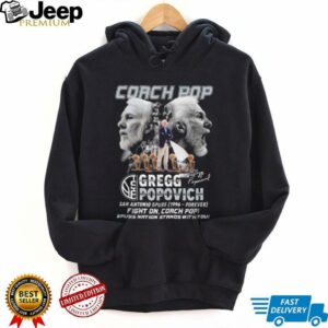 Coach Pop Gregg Popovich Spurs Nation Stands With You Signature...