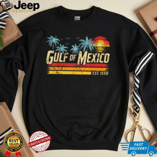 Gulf of Mexico Forever Retro Vintage Beach Mens Women T Shirt
