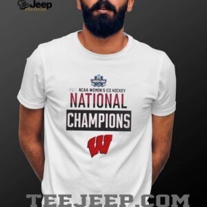 m8CRA2KE Wisconsin Badgers 2025 Womens Hockey Tournament Champions shirt1