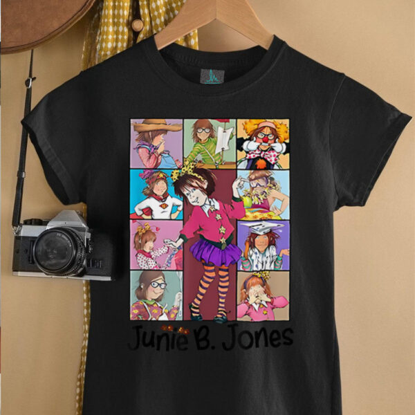 Cute Teacher Junie B Childrens Book Back Jones to School T Shirt