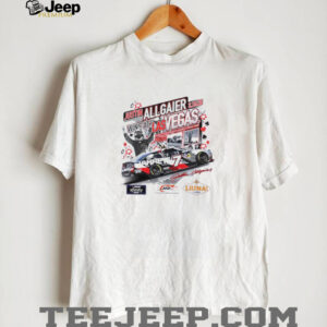 Justin Allgaier Checkered Flag Sports White 2025 Xfinity Series The LiUNA Race Winner shirt