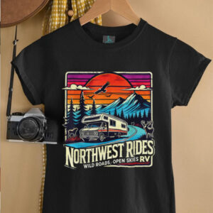 Wild Roads Open Skies T Shirt
