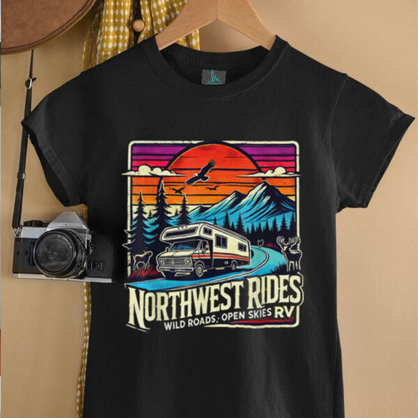 Wild Roads Open Skies T Shirt
