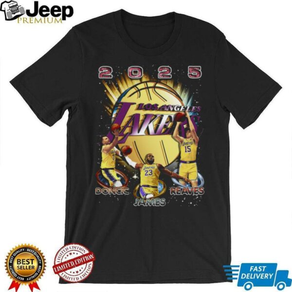 2025 Los Angeles Lakers Basketball T Shirt