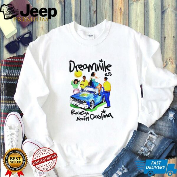 Dreamville Festival Hometown Cream Lineup shirt
