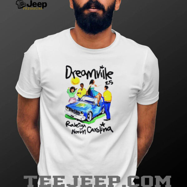 Dreamville Festival Hometown Cream Lineup shirt