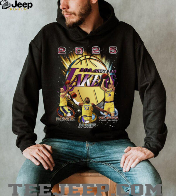 2025 Los Angeles Lakers Basketball T Shirt