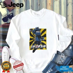 Swoosh robot retro shirt2