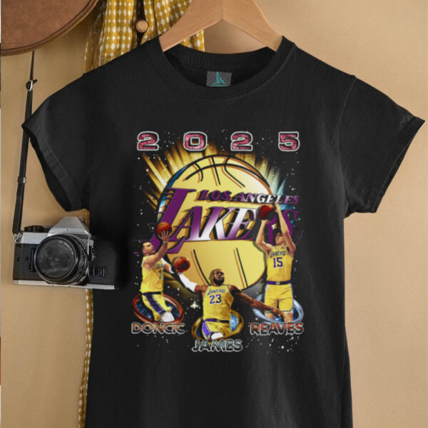 2025 Los Angeles Lakers Basketball T Shirt