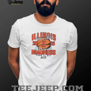 Illinois Fighting Illini March Madness 2025 Womens Basketball Four It All shirt1