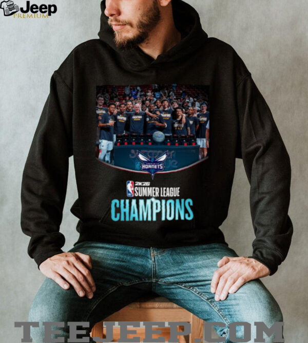 Charlotte Hornets Has Named To 2025 NBA Summer League Champions T Shirt