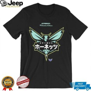 Charlotte Hornets Hyperfly Katakana X 2025 All Star Game T Shirts