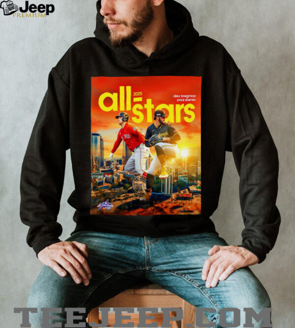 2025 All Stars Alex Bregman and Paul Skenes shirt