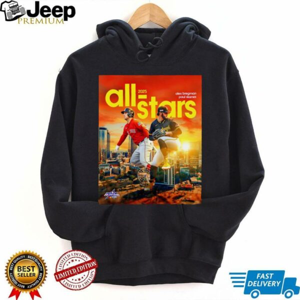 2025 All Stars Alex Bregman and Paul Skenes shirt