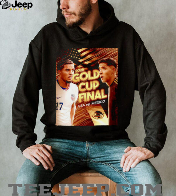 2025 Gold Cup Final USA vs Mexico shirt
