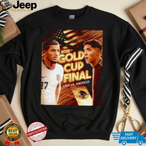 2025 Gold Cup Final USA vs Mexico shirt