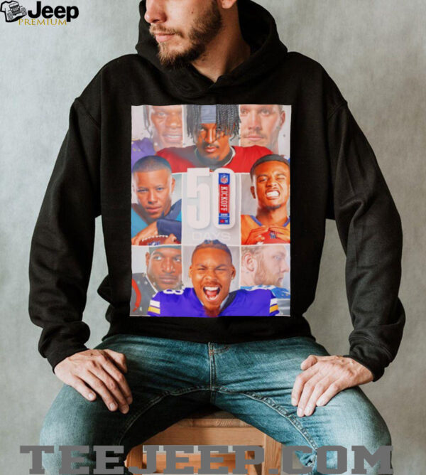 2025 NFL 50 Days Kickoff shirt