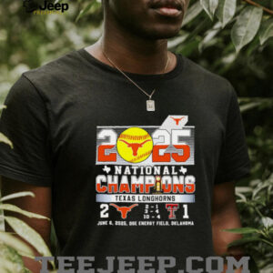 2025 National Champions Texas Longhorns shirt