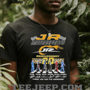 20Th Anniversary 2005 2025 Jr Motorsports Abbey Road Signatures T shirt