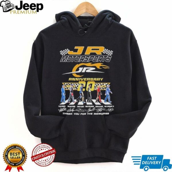 20Th Anniversary 2005 2025 Jr Motorsports Abbey Road Signatures T shirt