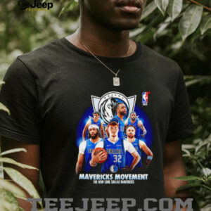 Mavericks movement the new look Dallas Mavericks shirt
