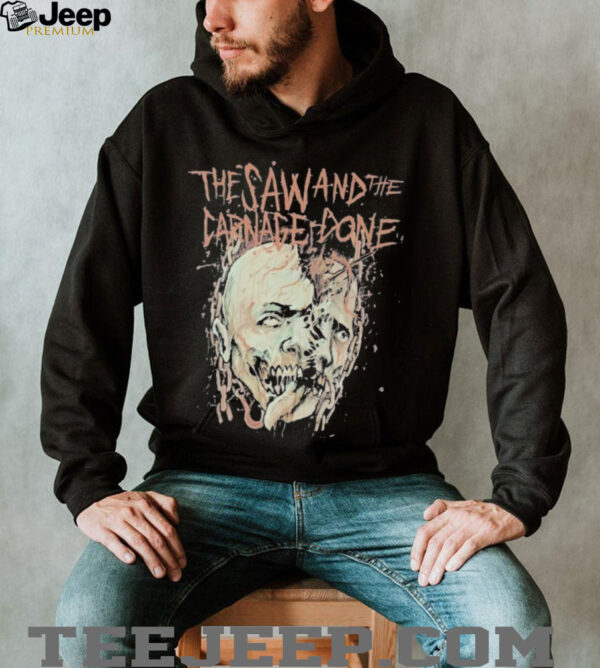 Aborted The Saw And The Carnage Done Heads shirts