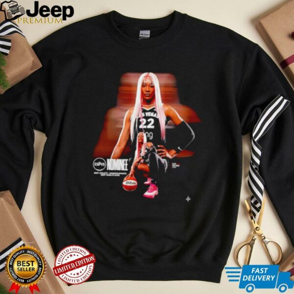 A’ja Wilson The U’nanimous M’VP 2025 ESPYS Best Female Athlete and Best WNBA Player shirt