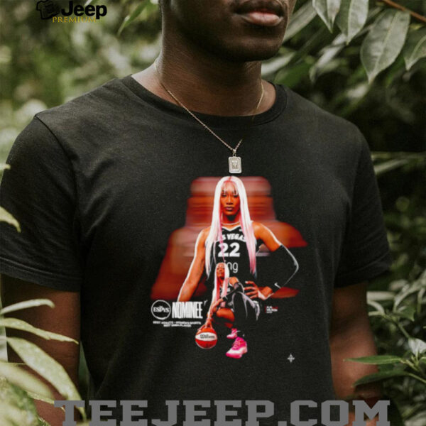 A’ja Wilson The U’nanimous M’VP 2025 ESPYS Best Female Athlete and Best WNBA Player shirt