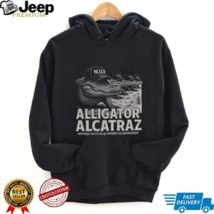 Alcatraz Gator Enforcement national institute of crocodilian enforcement shirt