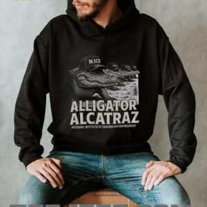 Alcatraz Gator Enforcement national institute of crocodilian enforcement shirt