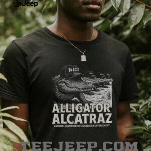 Alcatraz Gator Enforcement national institute of crocodilian enforcement shirt