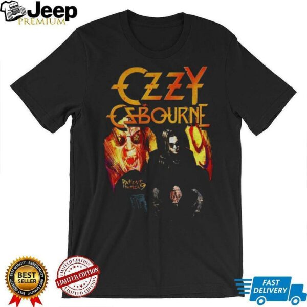 Alice Cooper Wearing Ozzy Osbourne Patient No 9 Wings T shirts