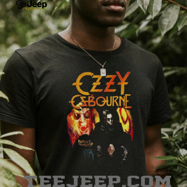 Alice Cooper Wearing Ozzy Osbourne Patient No 9 Wings T shirts