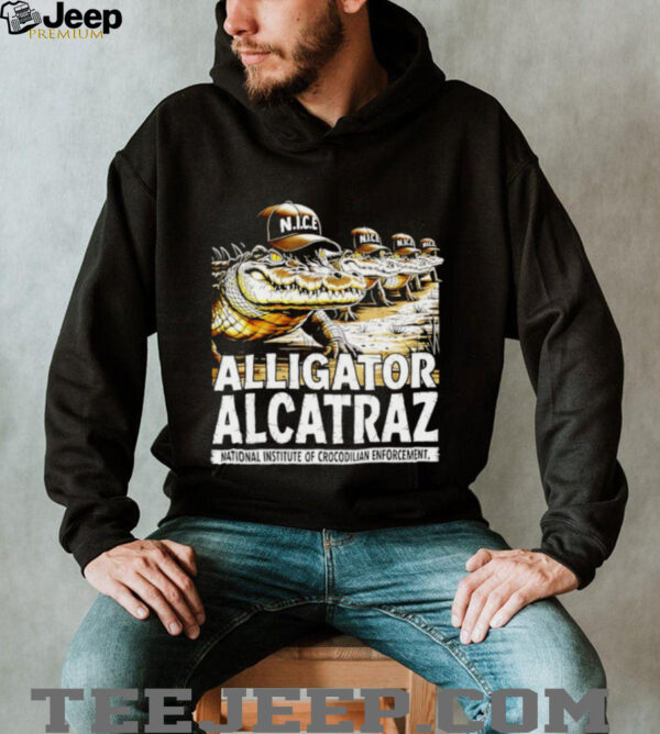 Alligator Alcatraz Everglades Florida National Institute of Crocodilian Enforcement shirt