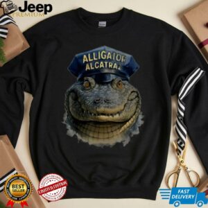 Alligator Alcatraz Everglades Florida police hat shirt