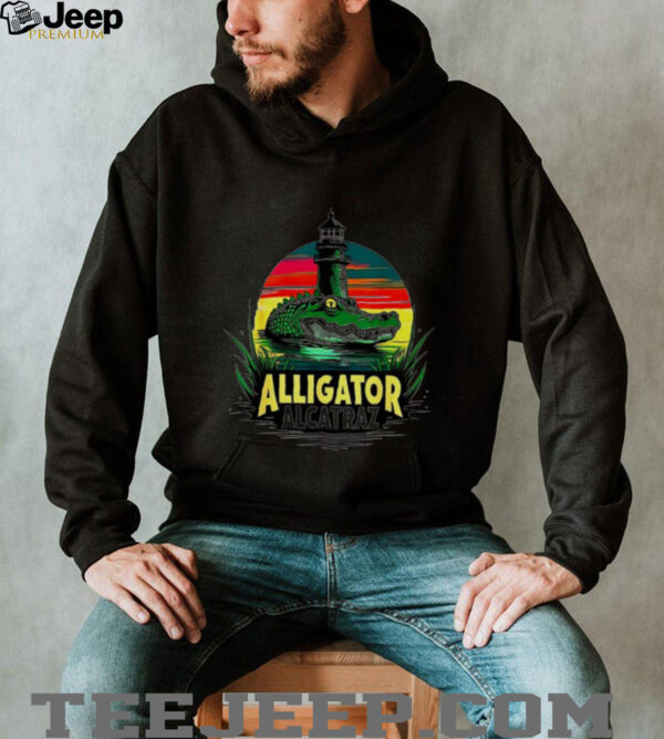 Alligator Alcatraz Everglades Florida prison Island 2025 shirt