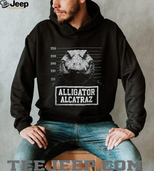 Alligator Alcatraz Florida Everglades Mugshot T shirt
