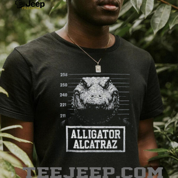 Alligator Alcatraz Florida Everglades Mugshot T shirt