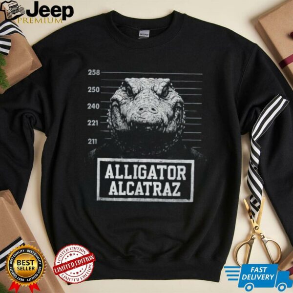 Alligator Alcatraz Florida Everglades Mugshot T shirt