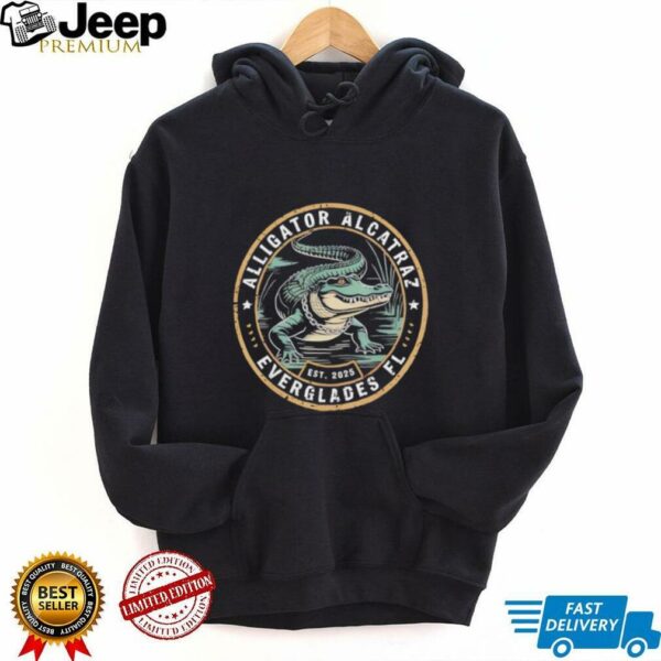 Alligator Alcatraz Florida Everglades est 2025 shirt