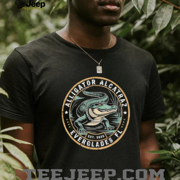 Alligator Alcatraz Florida Everglades est 2025 shirt