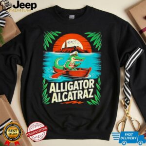 Alligator Alcatraz Florida Gator rowing shirt