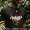 Alligator Alcatraz with US flag and Florida state flag shirt